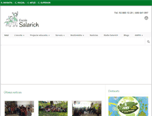 Tablet Screenshot of escolasalarich.net